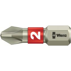 Wera Phillips-Recess Bit, Torsion, Edelstahl 3851/1 TS PH 2x25mm Nr. 05071011001