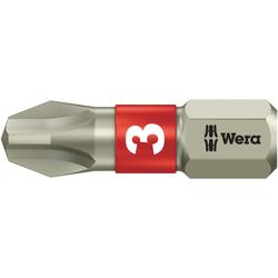 Wera Phillips-Recess Bit, Torsion, Edelstahl 3851/1 TS PH 3x25mm Nr. 05071012001