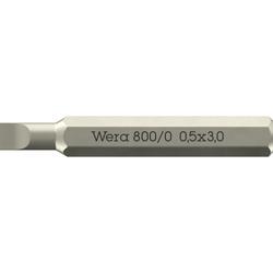 Wera Schlitz Bit 800/0 Micro 0,50x3,0x30mm Nr. 05058105001