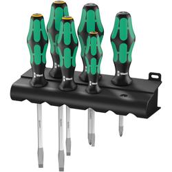 Wera Schraubendrehersatz + Rack 334/355 SK/6 Rack Nr. 05007681001
