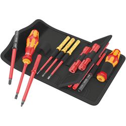 Wera Schraubendrehersatz mit Wechselklingen Kraftform Kompakt VDE 18 Imperial 1 Nr. 05006616001