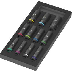 Wera Steckschlüsseleinsatz-Satz, 1/2 Zoll-Antrieb 9725 Schaumstoffeinlage 8790 C Impaktor Deep Set 1 Nr. 05150115001