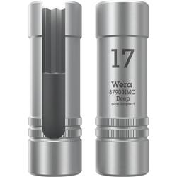 Wera Steckschlüsseleinsatz, 1/2 Zoll-Antrieb 8790 HMC Deep 17,0 with cut out Nr. 05138007001