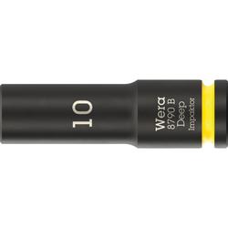 Wera Steckschlüsseleinsatz, 3/8 Zoll-Antrieb 8790 B Impaktor Deep 10,0 Nr. 05005551001