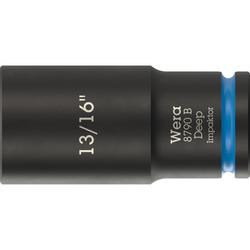 Wera Steckschlüsseleinsatz, 3/8 Zoll-Antrieb 8790 B Impaktor Deep 13/16 Zoll Nr. 05005573001