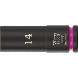Wera Steckschlüsseleinsatz, 3/8 Zoll-Antrieb 8790 B Impaktor Deep 14,0 Nr. 05005555001