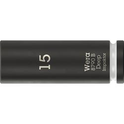 Wera Steckschlüsseleinsatz, 3/8 Zoll-Antrieb 8790 B Impaktor Deep 15,0 Nr. 05005556001
