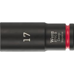 Wera Steckschlüsseleinsatz, 3/8 Zoll-Antrieb 8790 B Impaktor Deep 17,0 Nr. 05005558001