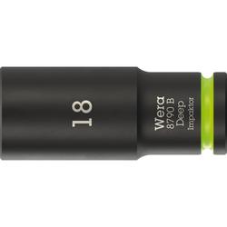 Wera Steckschlüsseleinsatz, 3/8 Zoll-Antrieb 8790 B Impaktor Deep 18,0 Nr. 05005559001