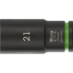 Wera Steckschlüsseleinsatz, 3/8 Zoll-Antrieb 8790 B Impaktor Deep 21,0 Nr. 05005561001