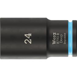 Wera Steckschlüsseleinsatz, 3/8 Zoll-Antrieb 8790 B Impaktor Deep 24,0 Nr. 05005563001