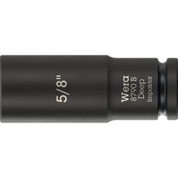 Wera Steckschlüsseleinsatz, 3/8 Zoll-Antrieb 8790 B Impaktor Deep 5/8 Zoll Nr. 05005570001