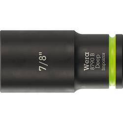 Wera Steckschlüsseleinsatz, 3/8 Zoll-Antrieb 8790 B Impaktor Deep 7/8 Zoll Nr. 05005574001