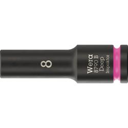 Wera Steckschlüsseleinsatz, 3/8 Zoll-Antrieb 8790 B Impaktor Deep 8,0 Nr. 05005550001
