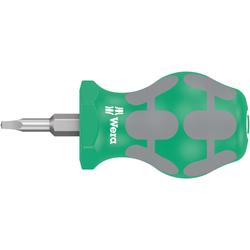 Wera Stubby/Vergaserschraubendreher, Innenvierkant 368 Stubby # 01x25mm Nr. 05008863001