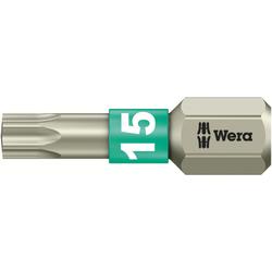 Wera TORX Bit, Torsion, Edelstahl 3867/1 TS TX 15x25mm Nr. 05071033001