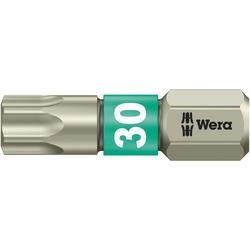 Wera TORX Bit, Torsion, Edelstahl 3867/1 TS TX 30x25mm Nr. 05071037001