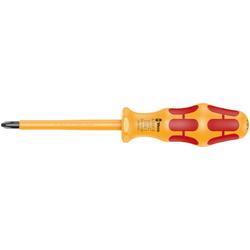 Wera VDE-isolierter Kreuzschlitz Schraubendreher 1062 i PH 2x100mm Nr. 05051603001