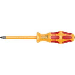 Wera VDE-isolierter Kreuzschlitz Schraubendreher 1065 i PZ 2x100mm Nr. 05051613001