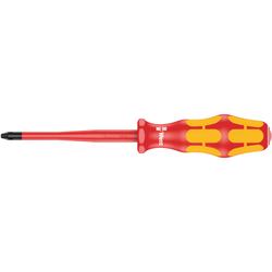 Wera VDE-isolierter Kreuzschlitz Schraubendreher 162 iSS PH 2x100mm Nr. 05020133001