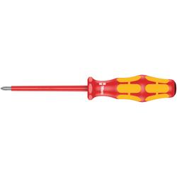Wera VDE-isolierter Kreuzschlitz Schraubendreher 165 i PZ 0x80mm Nr. 05006160001