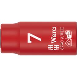 Wera VDE-isolierter Steckschlüsseleinsatz, 1/4 Zoll-Antrieb 8790 A VDE 7,0 Nr. 05005934001