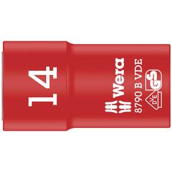 Wera VDE-isolierter Steckschlüsseleinsatz, 3/8 Zoll-Antrieb 8790 B VDE 14,0 Nr. 05004958001