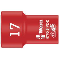Wera VDE-isolierter Steckschlüsseleinsatz, 3/8 Zoll-Antrieb 8790 B VDE 17,0 Nr. 05004961001