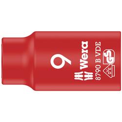 Wera VDE-isolierter Steckschlüsseleinsatz, 3/8 Zoll-Antrieb 8790 B VDE 9,0 Nr. 05004953001