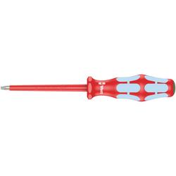 Wera VDE-isolierter TORX Schraubendreher, Edelstahl 3167 i TX 10x80mm Nr. 05022762001