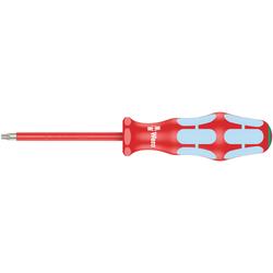 Wera VDE-isolierter TORX Schraubendreher, Edelstahl 3167 i TX 20x80mm Nr. 05022764001