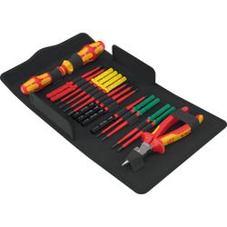Wera VDE-isoliertes Werkzeug-Set Kraftform Kompakt VDE 17 extra slim 2 Nr. 05006610001