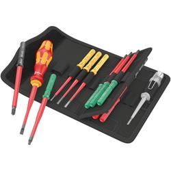 Wera VDE-Wechselklingen mit Handhalter Kraftform Kompakt VDE 16 extra slim 1 Nr. 05006608001