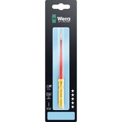 Wera VDE Wechselklinge für Schlitzschrauben, Edelstahl Kraftform Kompakt VDE 3060 iS 0,6x3,5x157mm TIE SB Nr. 05006577001