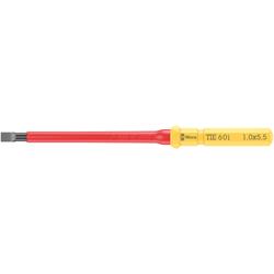 Wera VDE Wechselklinge für Schlitzschrauben Kraftform Kompakt VDE 60 i 1,0x5,5x157mm TIE Nr. 05006504001
