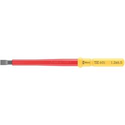 Wera VDE Wechselklinge für Schlitzschrauben Kraftform Kompakt VDE 60 i 1,2x6,5x157mm TIE Nr. 05006505001