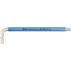 Wera Winkelschlüssel, Haltefunktion, Edelstahl 3950 SPKL Hex-Plus HF 10,0 Nr. 05022698001