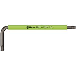 Wera Winkelschlüssel, metrisch, BlackLaser 950 SPKS Multicolour Hex-Plus 2,5 Nr. 05022671001