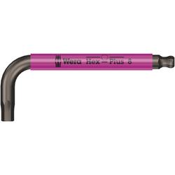 Wera Winkelschlüssel, metrisch, BlackLaser 950 SPKS Multicolour Hex-Plus 8,0 Nr. 05022676001