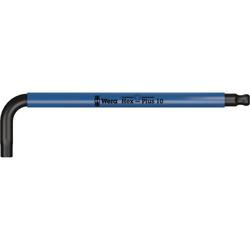 Wera Winkelschlüssel, metrisch, Haltefunktion, BlackLaser 950 SPKL HF Multicolour Hex-Plus 10,0 Nr. 05022205001