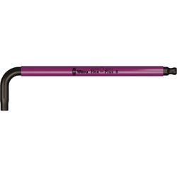 Wera Winkelschlüssel, metrisch, Haltefunktion, BlackLaser 950 SPKL HF Multicolour Hex-Plus 8,0 Nr. 05022204001