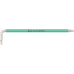 Wera Winkelschlüssel, metrisch, Edelstahl 3950 SPKL Multicolour Hex-Plus 2,0 Nr. 05022661001
