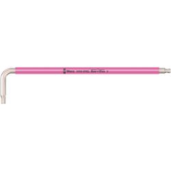 Wera Winkelschlüssel, metrisch, Edelstahl 3950 SPKL Multicolour Hex-Plus 3,0 Nr. 05022663001