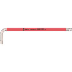 Wera Winkelschlüssel, metrisch, Edelstahl 3950 SPKL Multicolour Hex-Plus 6,0 Nr. 05022666001