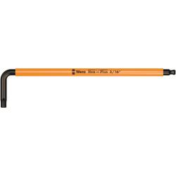 Wera Winkelschlüssel, zöllig, BlackLaser 950 SPKL Multicolour Hex-Plus 3/16 Zoll Nr. 05022634001