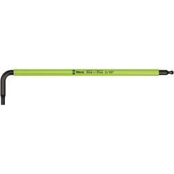 Wera Winkelschlüssel, zöllig, BlackLaser 950 SPKL Multicolour Hex-Plus 3/32 Zoll Nr. 05022631001