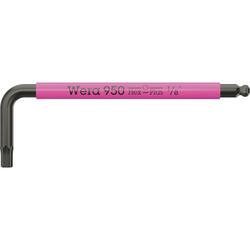 Wera Winkelschlüssel, zöllig, BlackLaser 950 SPKS Multicolour Hex-Plus 1/8 Zoll Nr. 05022653001