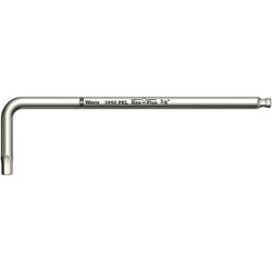 Wera Winkelschlüssel, zöllig, Edelstahl 3950 PKL Hex-Plus 5/32 Zoll Nr. 05022714001