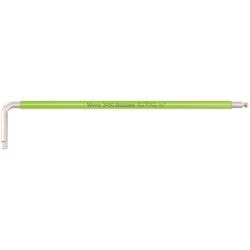 Wera Winkelschlüssel, zöllig, Edelstahl 3950 SPKL Multicolour Hex-Plus 3/32 Zoll Nr. 05022851001