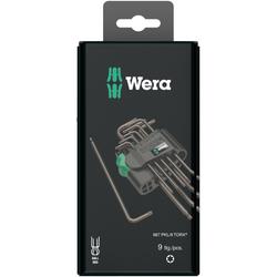 Wera Winkelschlüsselsatz, BlackLaser 967/9 TX 1 Nr. 05073598001